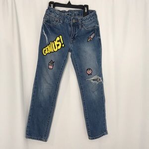 Gap Patch Jeans Size 5